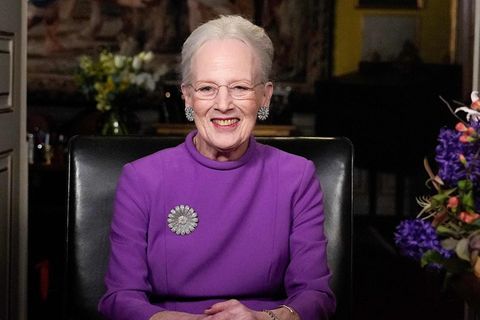 Königin Margrethe II. von Dänemark bei ihrer Neujahrsansprache
