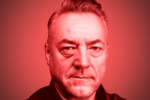 Schwarz-weiß Portrait von Frank Heppner