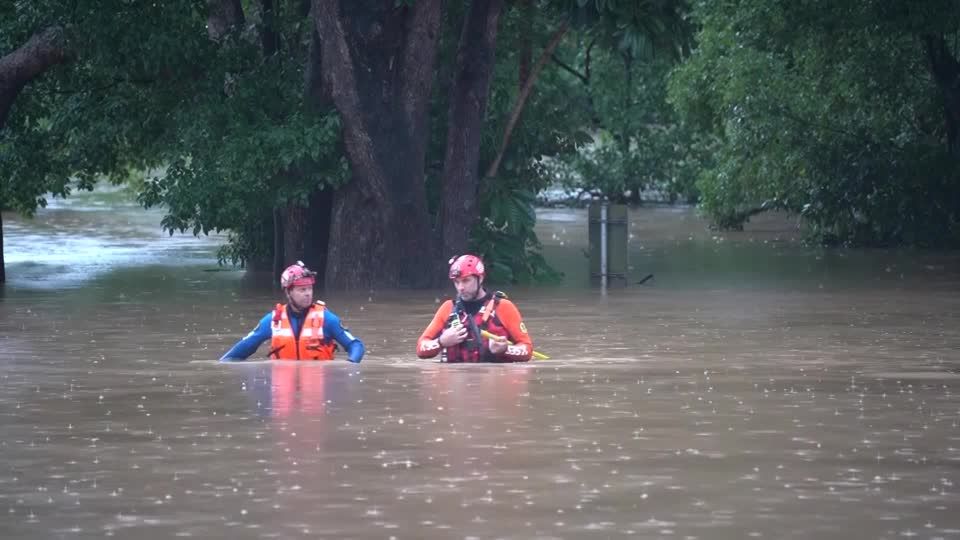 Video: Brisbane: Extremwetter im Osten Australiens Video: Brisbane: Extremwetter im Osten Australiens