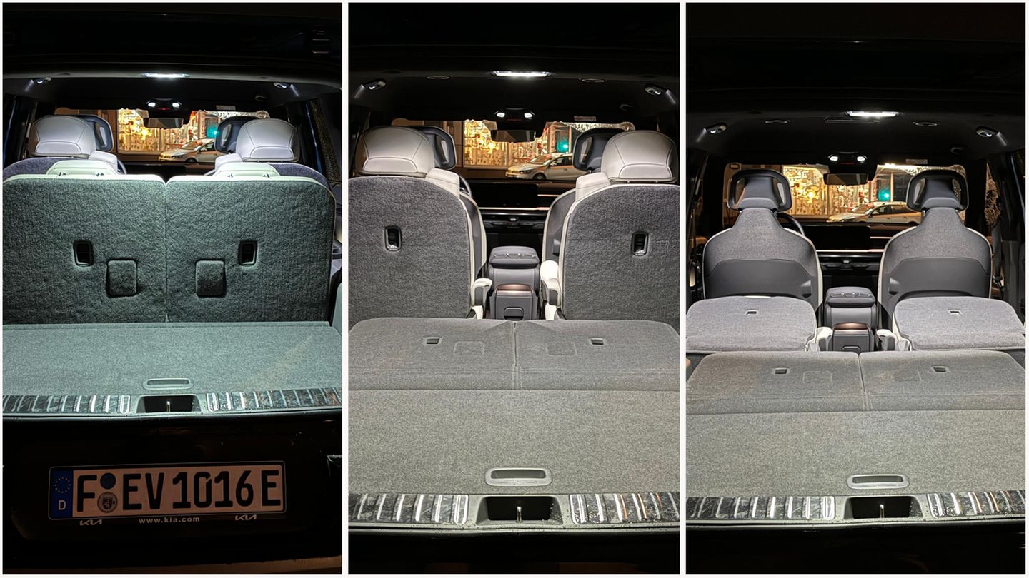 Kia EV9_Innenraum Kia EV9 Laderaum 1