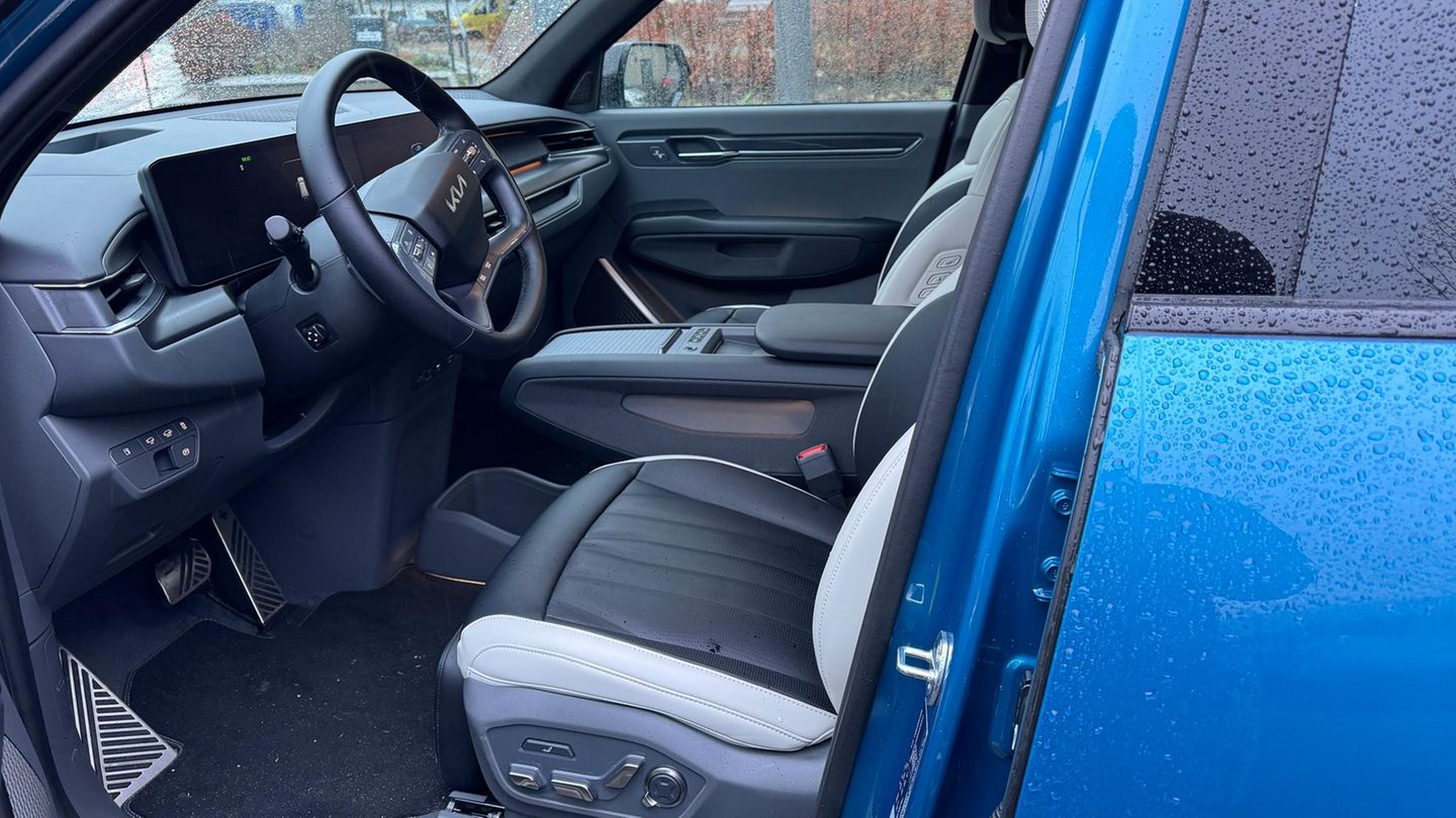 Kia EV9_Innenraum Fahrersitz