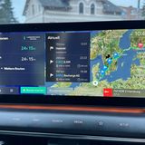 Kia EV9_Infotainment Routenplanung