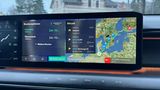 Kia EV9_Infotainment Routenplanung