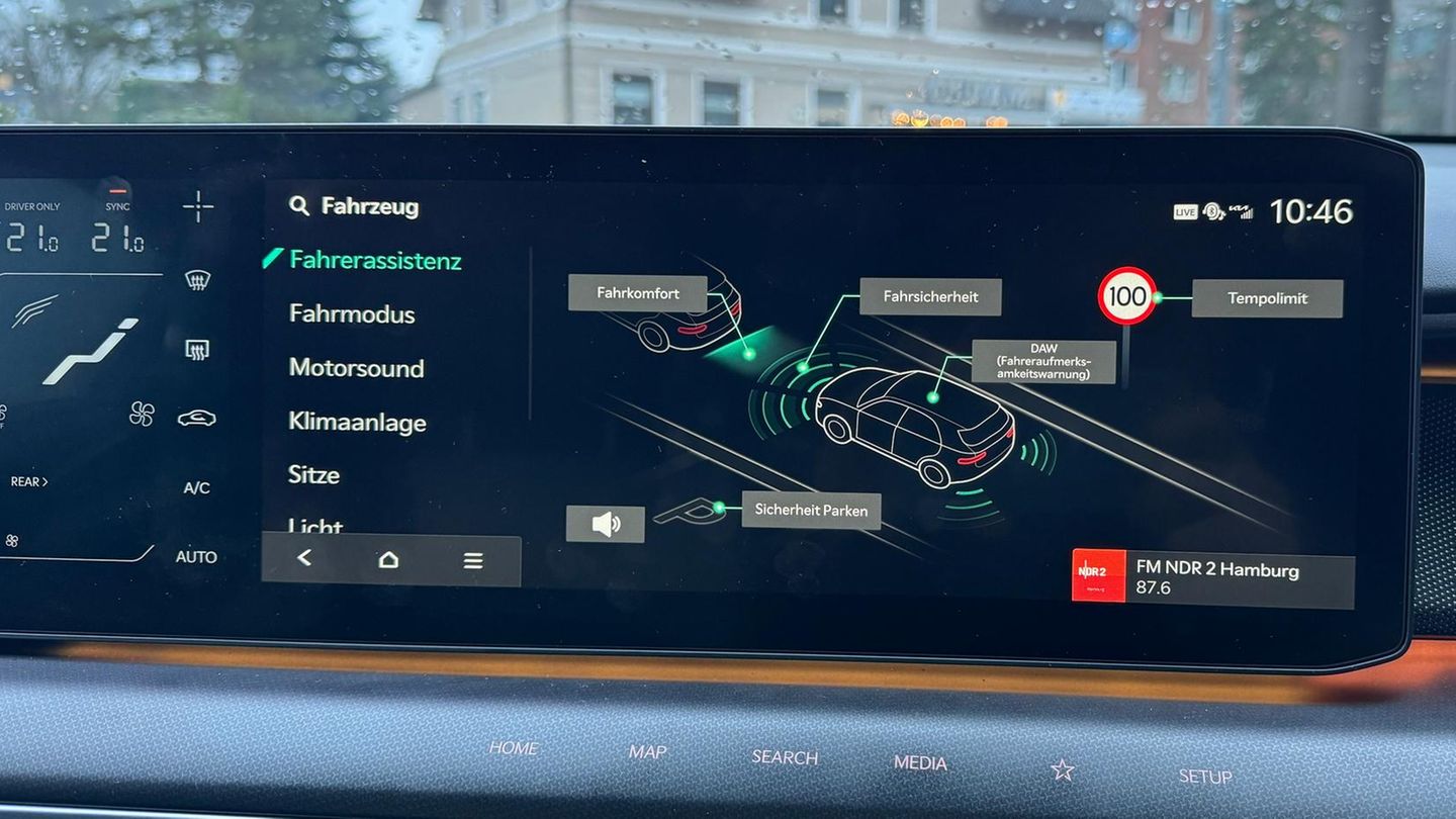 Kia EV9_Infotainment Assistenzsysteme