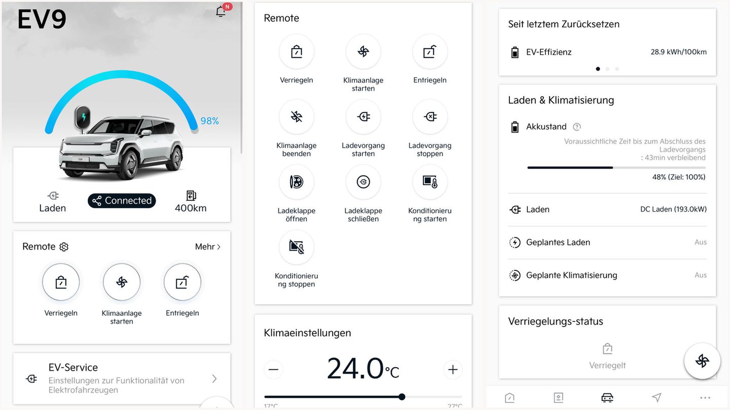Kia EV9 App 1