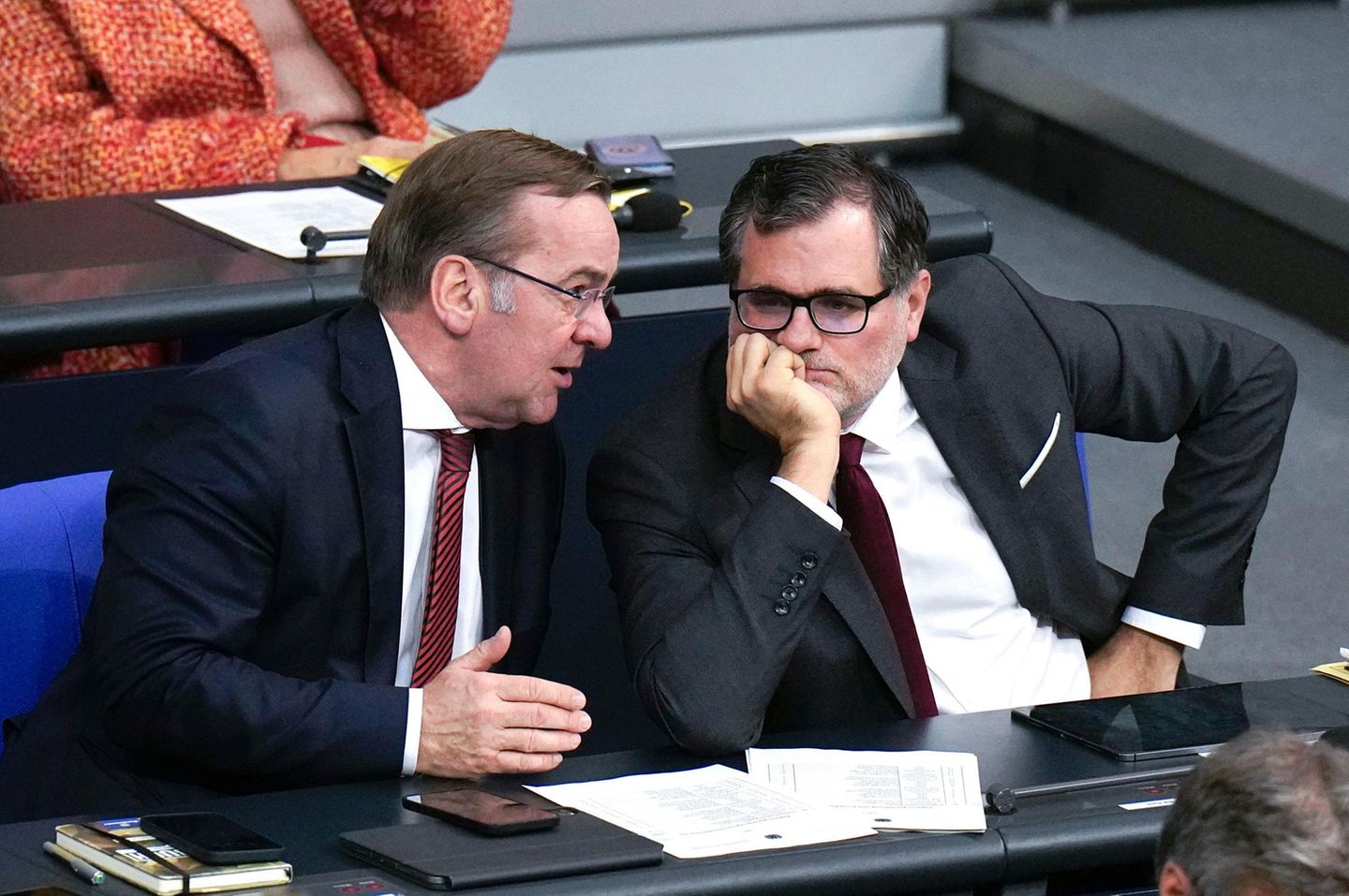 Boris Pistorius und Wolfgang Schmidt (re.) Boris Pistorius und Wolfgang Schmidt (re.)