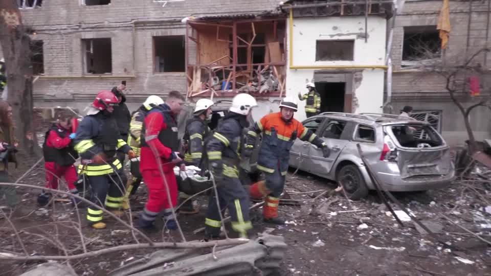 War against Ukraine: Russia attacks the Ukrainian capital Kiev with rocket attacks