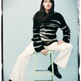 Model und Söder Tochter Gloria-Sophie Burkandt bei einem Modeshooting