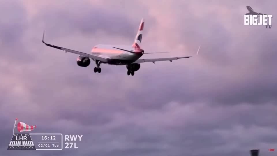 Video: Unsanfte Landungen in London