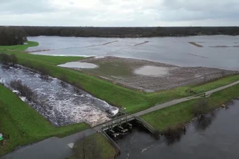 Video: Hochwasserlage in Oldenburg nach Regenfällen weiter angespannt