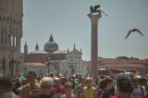 Venedig voller Touristen