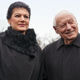 2014 heirateten Sahra Wagenknecht und Oskar Lafontaine, damals beide noch aktiv bei der Partei Die Linke engagiert.