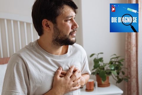 Ein Mann leidet an einer Krankheit - ist sie so ungefährlich wie gedacht?
