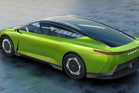 Chery Aerodynamik Studie