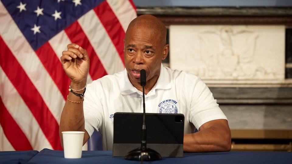New York's Democratic Mayor Eric Adams New York's Democratic Mayor Eric Adams