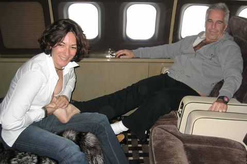 Ghislaine Maxwell und Jeffrey Epstein