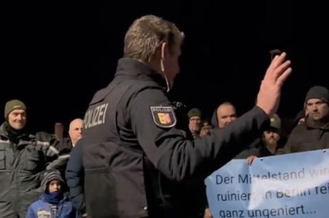 Robert Habeck: Polizist scheitert mit Gesprächsangebot