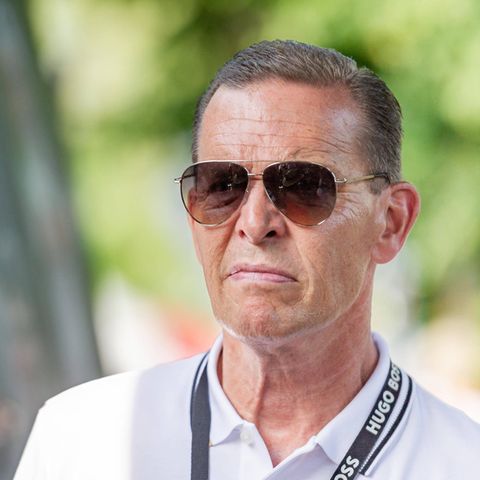 Daniel Grieder, der Boss von Boss, mit einer Sonnenbrille