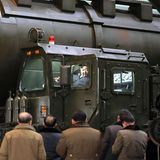 Kim Jong Un Raketenwerfer