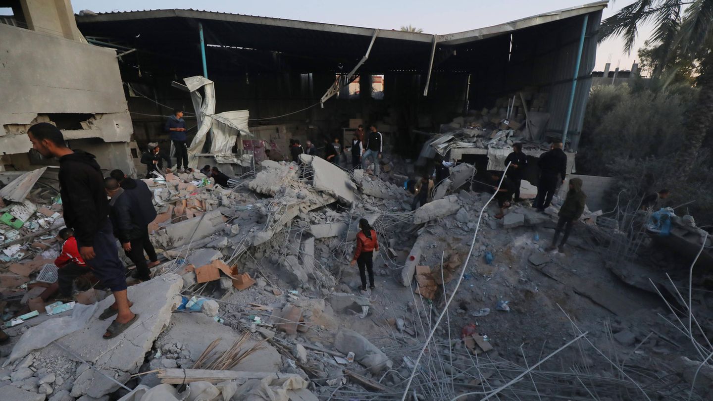 Große Teile des Gazastreifens sind nach den Angriffen Israels zerstört