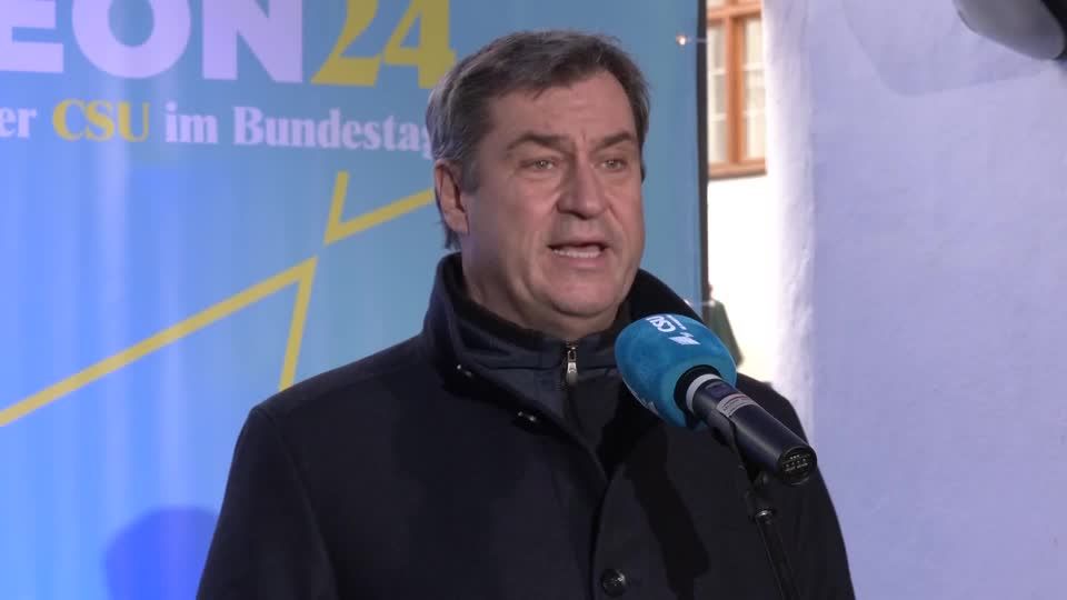 Video: Söder fordert Neuwahlen Video: Söder fordert Neuwahlen
