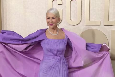 Video: Golden Globes: Filme, Menschen, lange Kleider