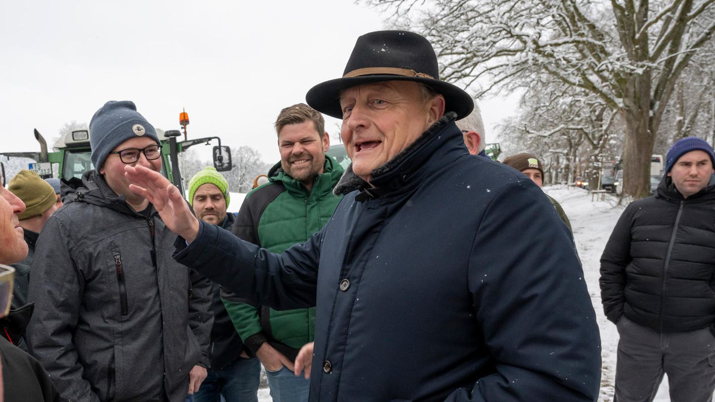 Bauernpräsident Joachim Rukwied während der Klausurtagung der CSU in Bayern Bauernpräsident Joachim Rukwied während der Klausurtagung der CSU in Bayern