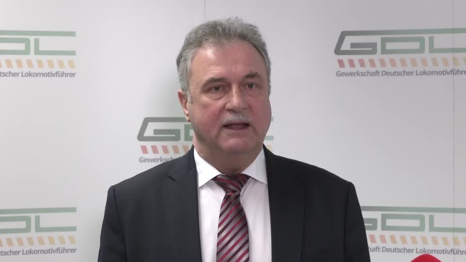 Video: Weselsky: "Setzen darauf, dass das Recht auf unserer Seite ist"