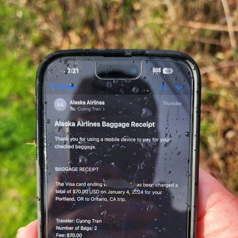 Das iPhone war in einem Straßengraben gefunden  worden
