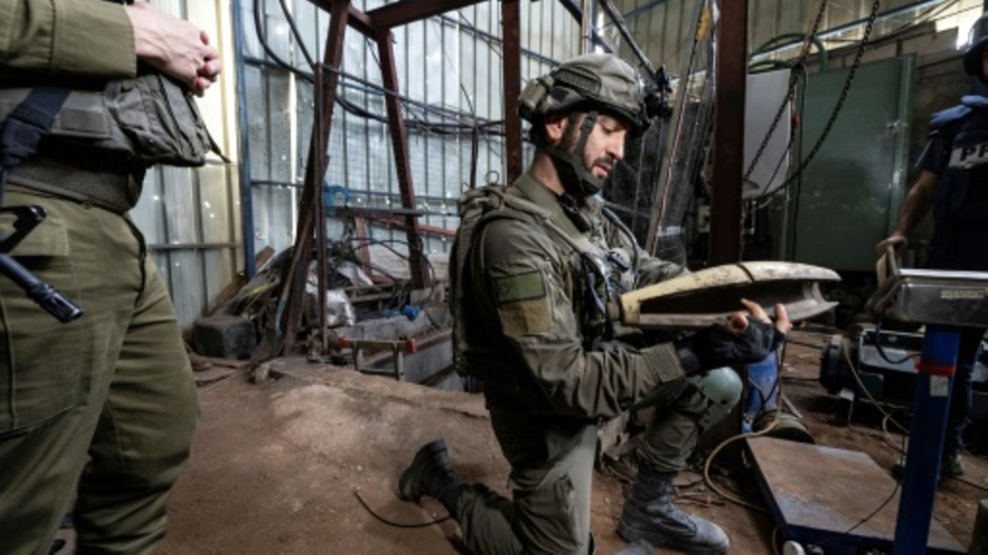 Israelische Armee: Größte Hamas-Waffenfabrik im Gazastreifen seit Kriegsbeginn entdeckt
