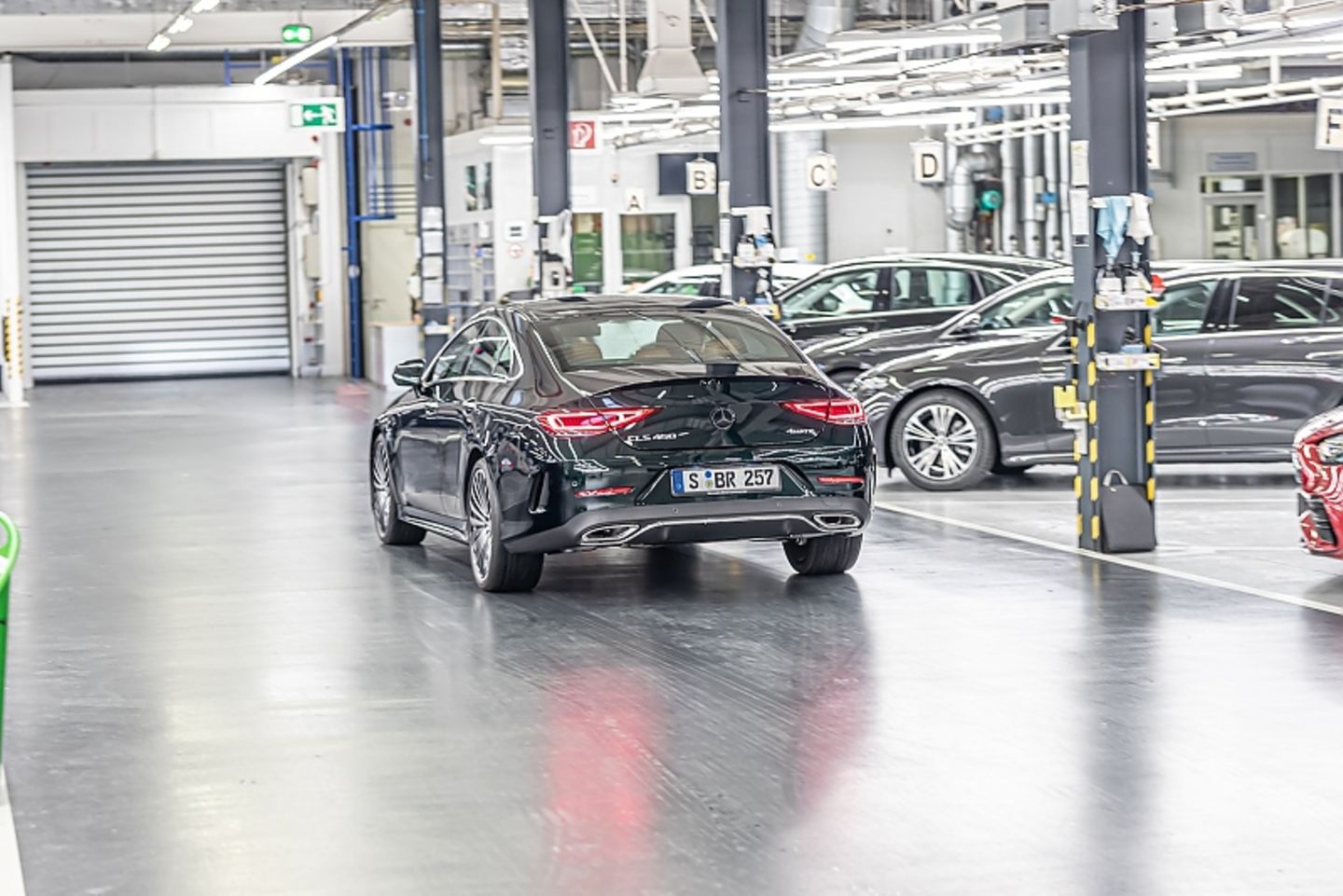 Bandabläufer Mercedes CLS Baureihe C257 / 2023