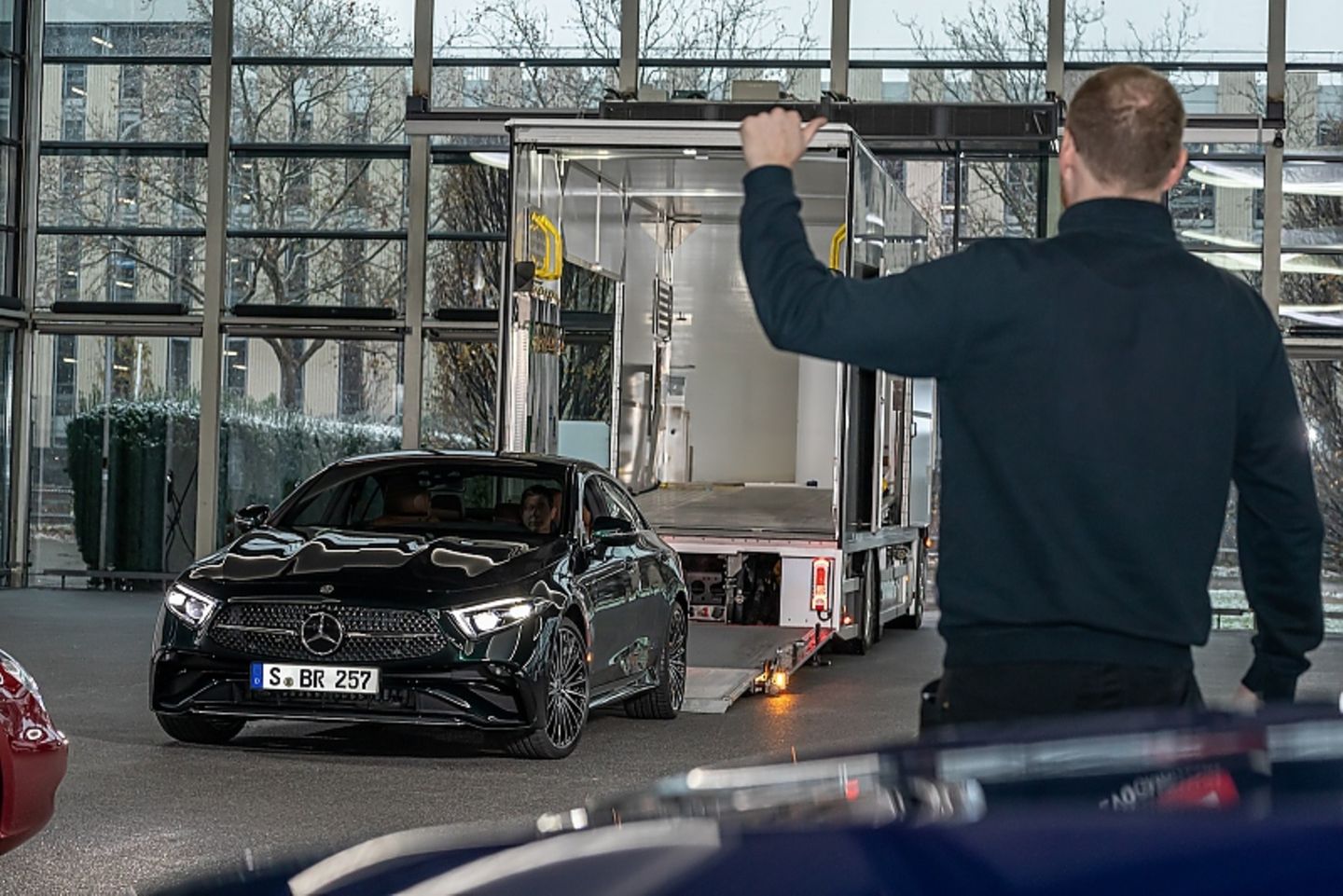 Bandabläufer Mercedes CLS Baureihe C257 / 2023