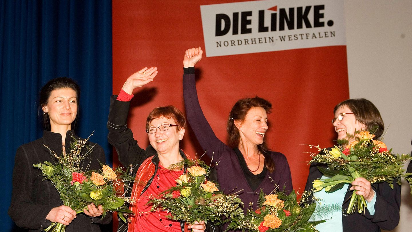 Die Linke stellte bei ihrem Parteitag in Essen die Landesliste ihrer Bundestagskandidaten auf.