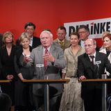 Prominente Linke beim Parteitag 2009, darunter Sahra Wagenknecht und Oskar Lafontaine