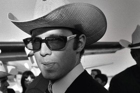 Beckenbauer mit Cowboyhut