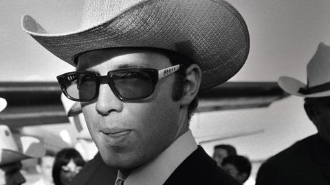 Beckenbauer mit Cowboyhut