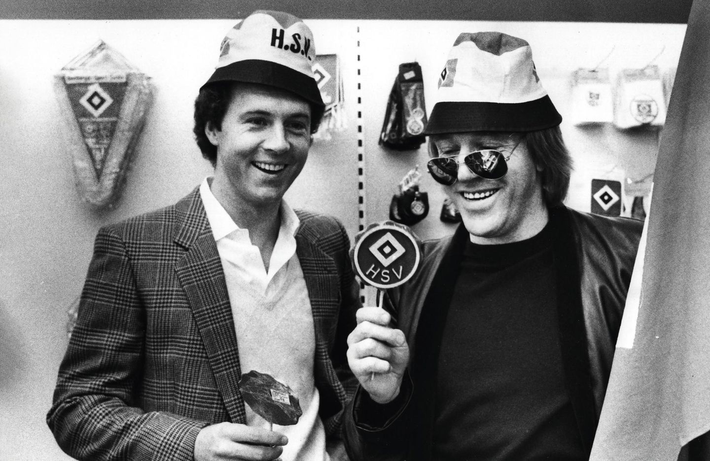 Franz Beckenbauer und Günter Netzer