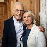 Franz Beckenbauer und seine Frau Heidi