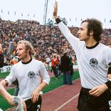 Beckenbauer 1974 im Stadion