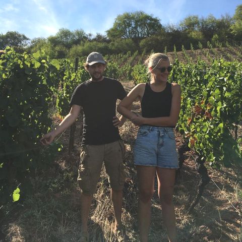 Kai Schätzel und Juliane Eichblatt sind Weinbauern. Sie haben nur eingeschränkt Verständnis für die aktuellen Bauernproteste