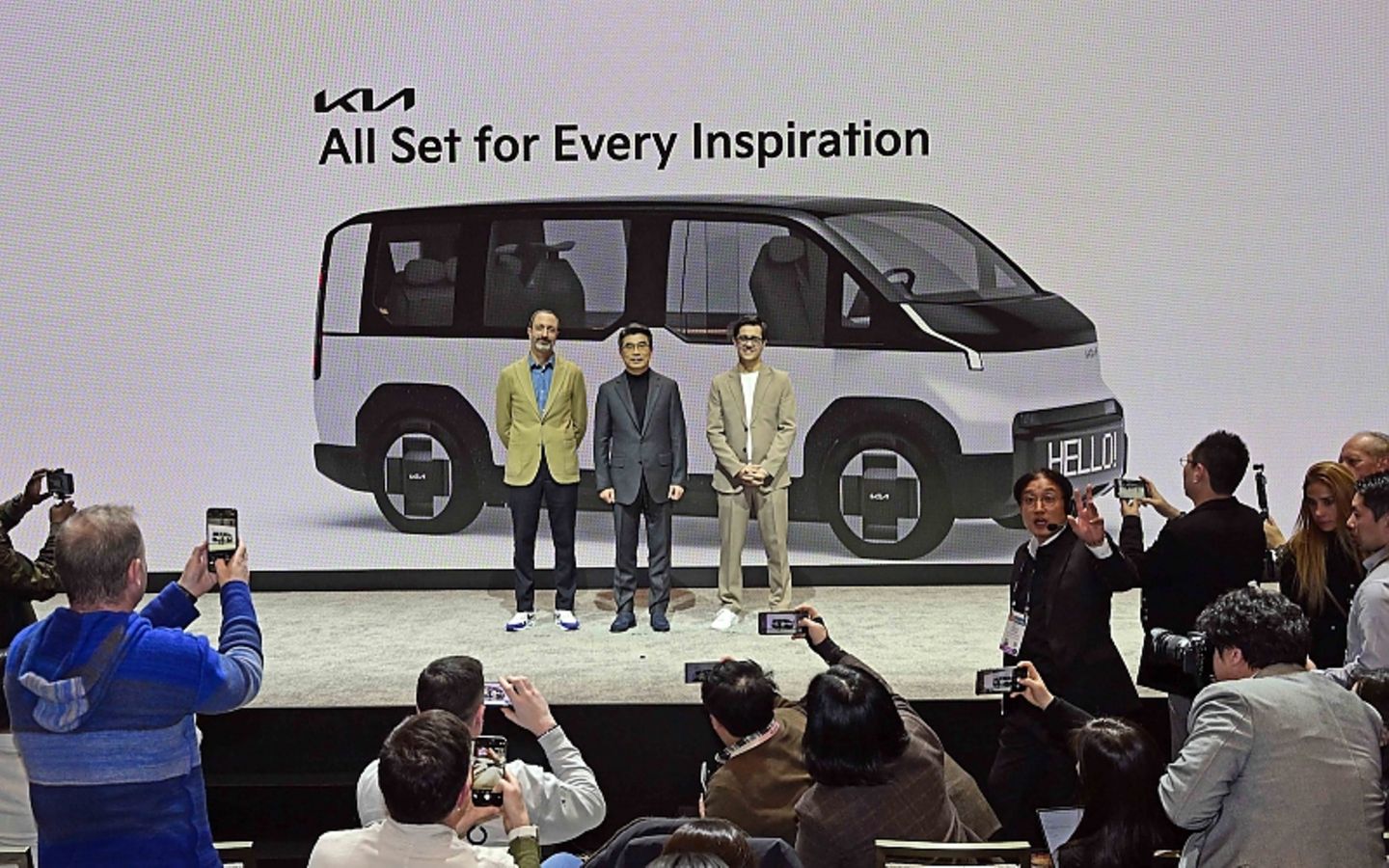 Kia auf der CES 2024 Las Vegas