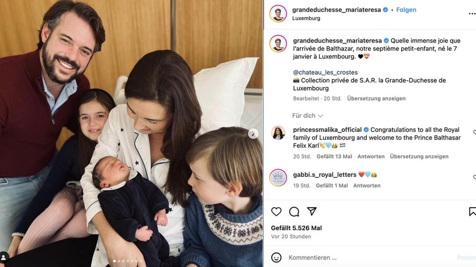 Luxembourg Royals Baby