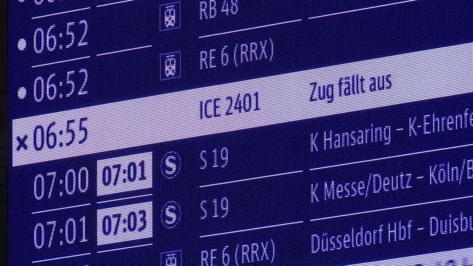 Video: Streik bei Bahn angelaufen - Hunderttausende betroffen