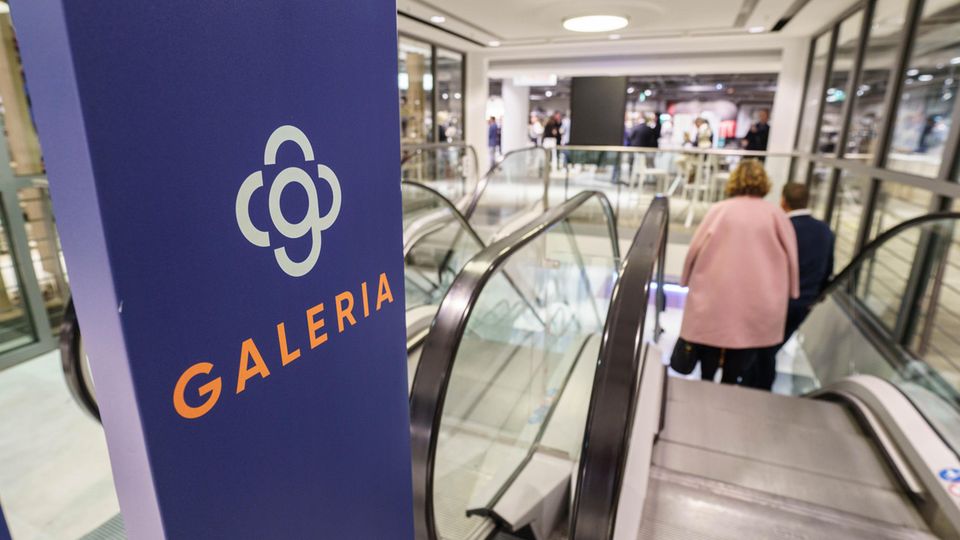 Rolltreppe im Frankfurter Galeria Karstadt Kaufhof