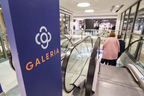 Rolltreppe im Frankfurter Galeria Karstadt Kaufhof