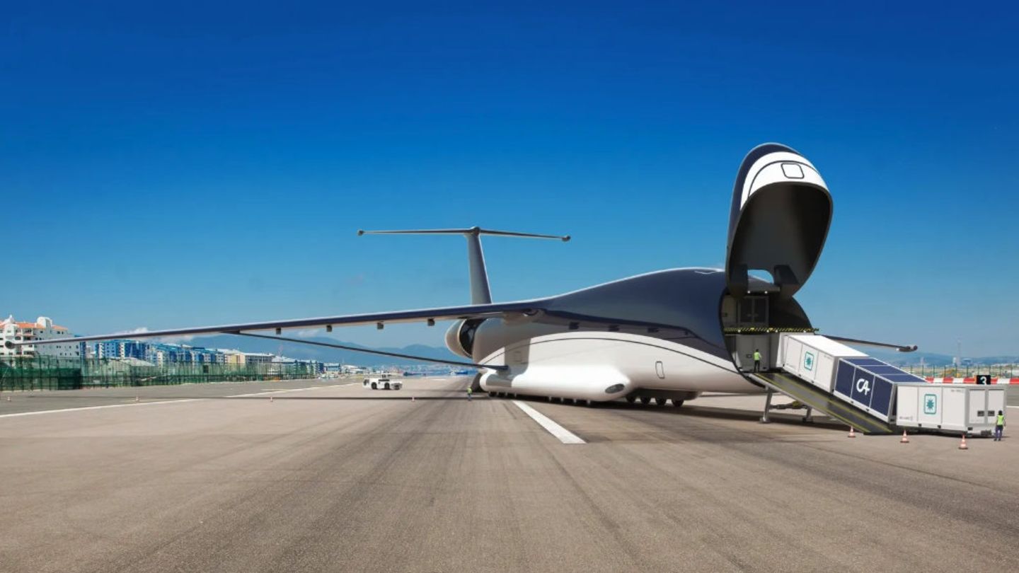 Droneliner Drohne Flugzeug