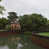 Kunstvolles Tor in der ehemaligen Kaiserstadt Hue