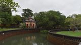 Kunstvolles Tor in der ehemaligen Kaiserstadt Hue