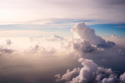 Ausblick über den Wolken