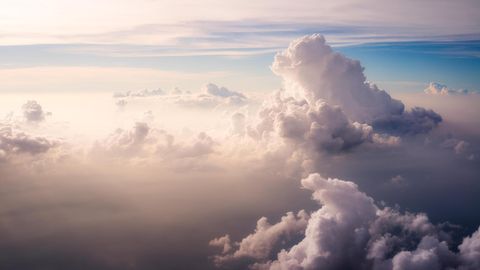 Ausblick über den Wolken